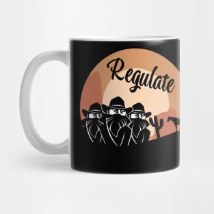 Cowboy Bandits, Billy the Kid Regulate Mug